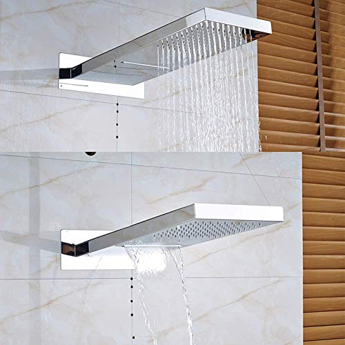 Système de douche complet cascade avec mitigeur à affichage numérique