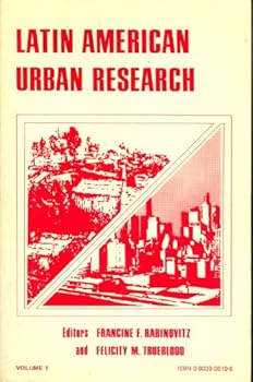 Paperback Latin American Urban Research, Vol. 1 (v. 1) Book