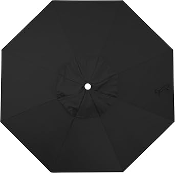 Replacement Umbrella Canopy for 11ft 8 Rib Outdoor Patio, Hanging Market Outdoor Patio Shades Ribs Length 64" to 66" Canopy Only
