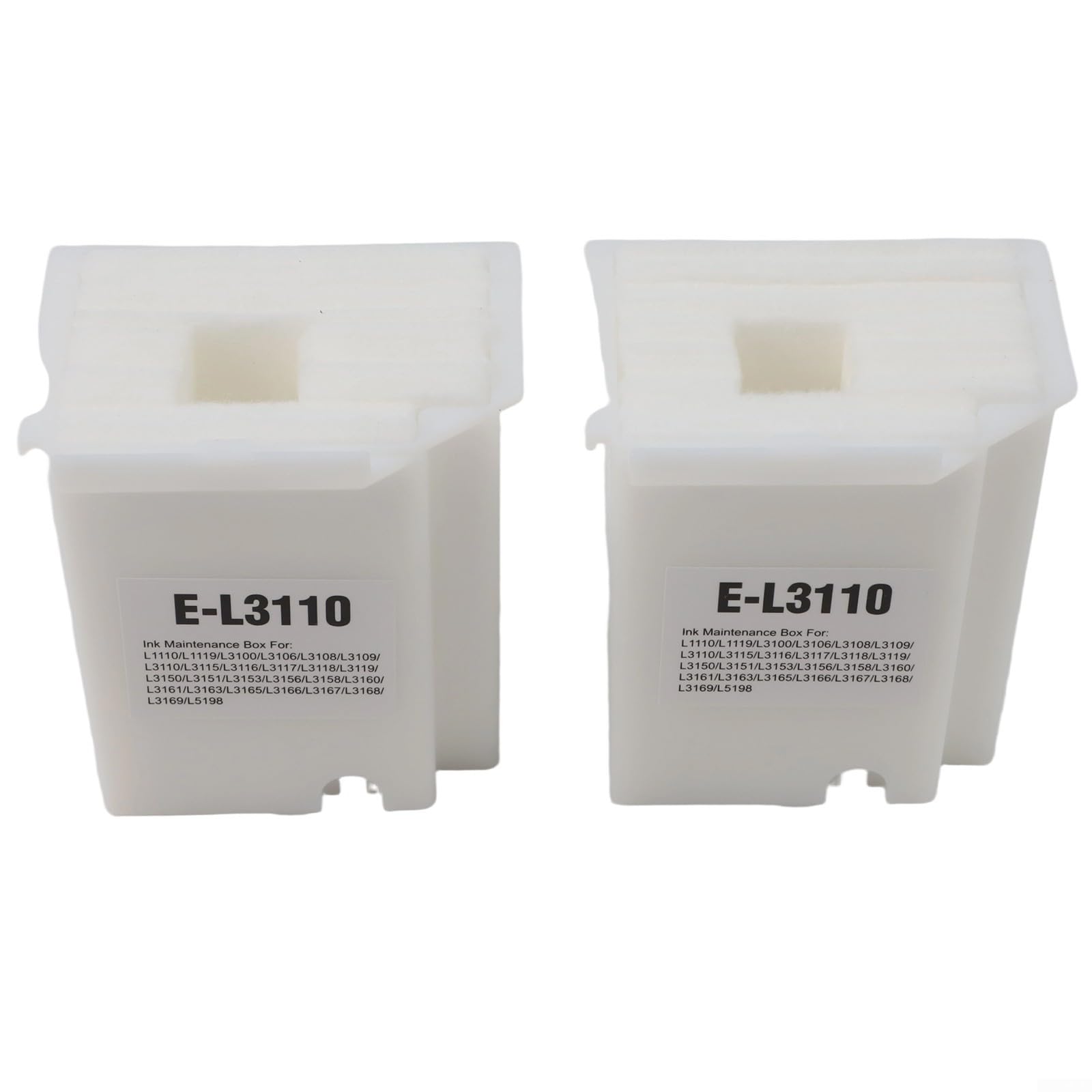 Set di 2 scatole di manutenzione di ricambio per stampanti ET-2810 ET-2812 ET-2814 ET-2803 ET-2715 ET-2720 ET-2721 ET-2726