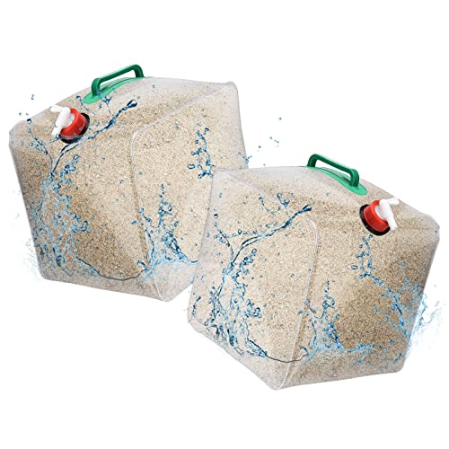 KWQBHW Lot de 2 poids universels pour échelle de piscine, ancrage de piscine, poids de sable, marches de piscine pour piscines hors sol, sac de sable en plastique