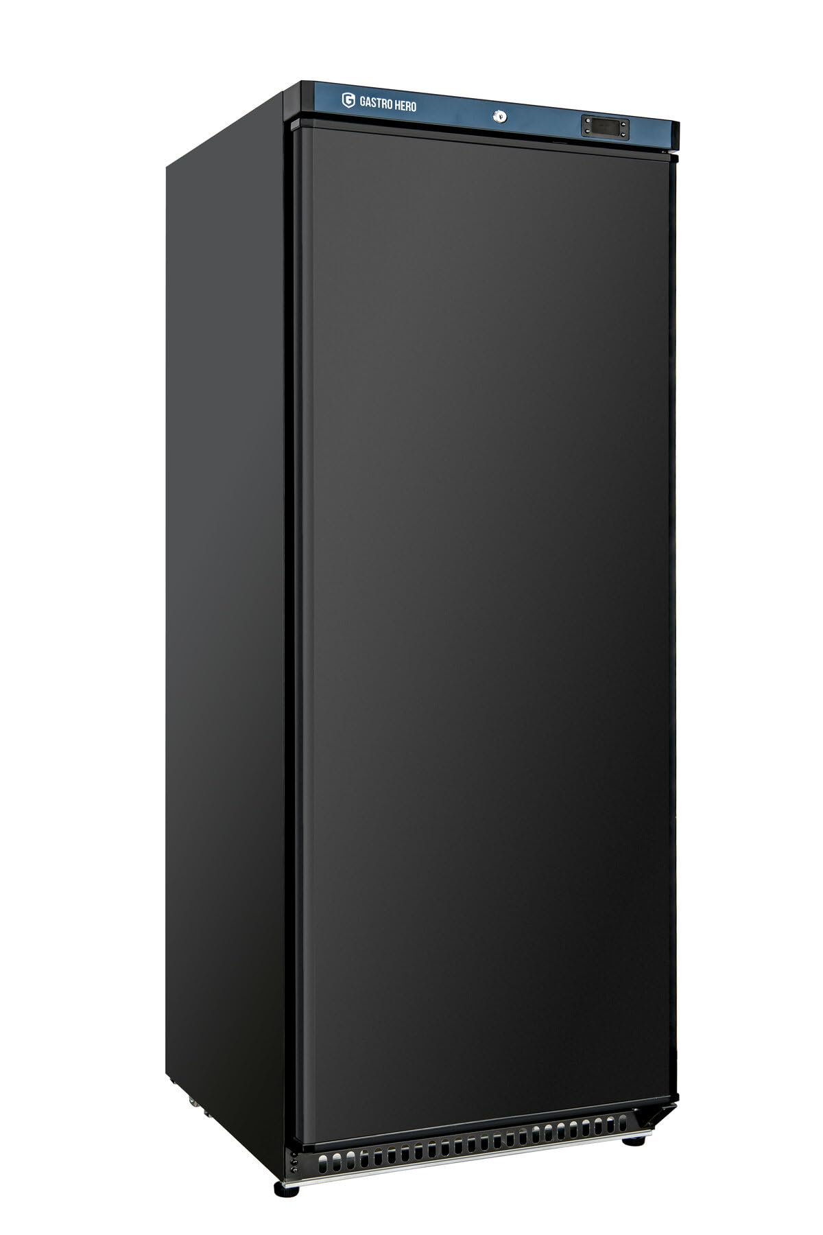 GastroHero Storage refrigerator ECO 600 black 562 liters - Commercial refrigerator with circulation cooling - 0 to +8°C - automatic defrosting - digital thermostat - lockable