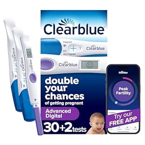 Clearblue Advanced Digital Ovulation Test Kit, 32 Count