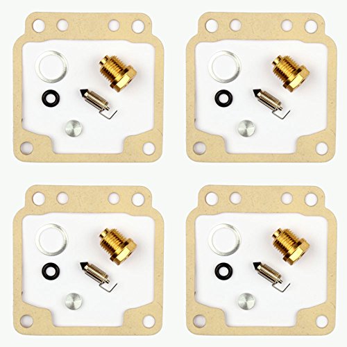 4x Kit Recompatible paración Carburador Aguja del flotador compatible para Yamaha XJ 650 750