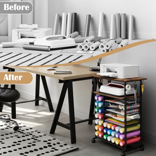 Image of Craft Organizers and Storage Compatible with Cricut Machine