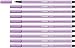 Price comparison product image Premium Felt Tip Pen - STABILO Pen 68 Box of 10 Light Lilac