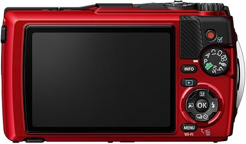 Miniatura 3 de OM SYSTEM Tough TG-7 Cámara digital - Rojo