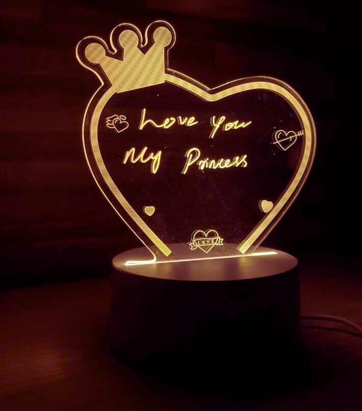3D LED lamp, Gift for your loved ones.