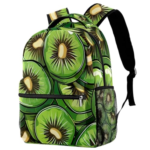 Sac à dos enfants vert kiwi pour l'école, les voyages en famille et les journées de garderie