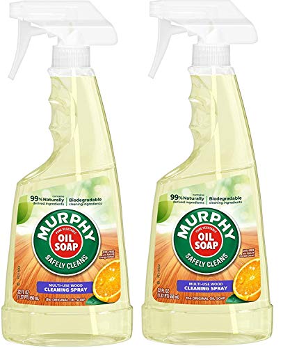Comparison: Best Wood Cleaner For Cabinets 10 Murphy Oil Multi-Use Wood Cleaner Spray with Orange Oil, 22 Fl Oz (Pack of 2)