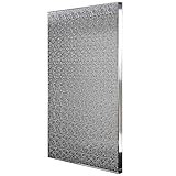 Aluminium-Hitzeschild, Isolierplatte, schwer entflammbar, Ofenschutz, hitzebeständig, Herdplattenschutz für Herde, Schränke, Kühlschränke und Pizzaöfen – Brandschutzlösung