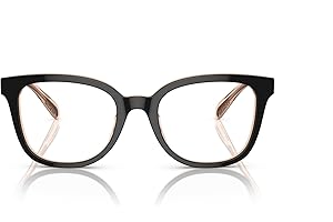 Women's Universal Fit Square Prescription Eyewear Frames Hc6225u