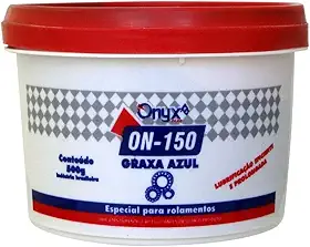 Graxa Azul Rolamentos Superfícies Deslizante Onyx Plus 500g