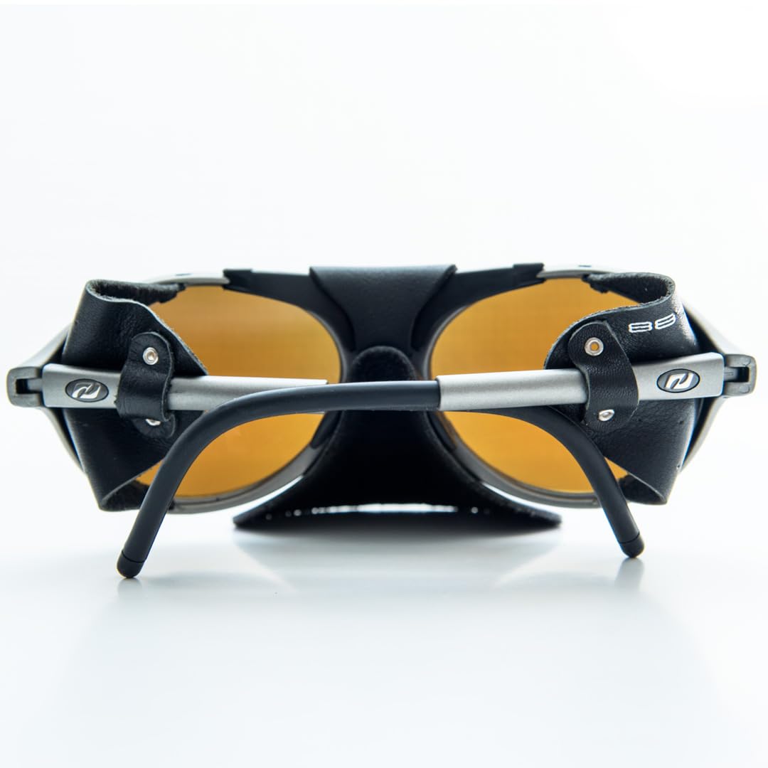 Daisan 8846 - Gafas de sol para hombre, cat. 4, protección lateral de piel, gris