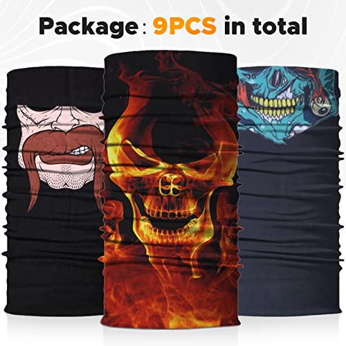 Image of JOEYOUNG Headwear, Bandana, Neck Gaiter Head Wrap Headband Balaclava Magic Scarf