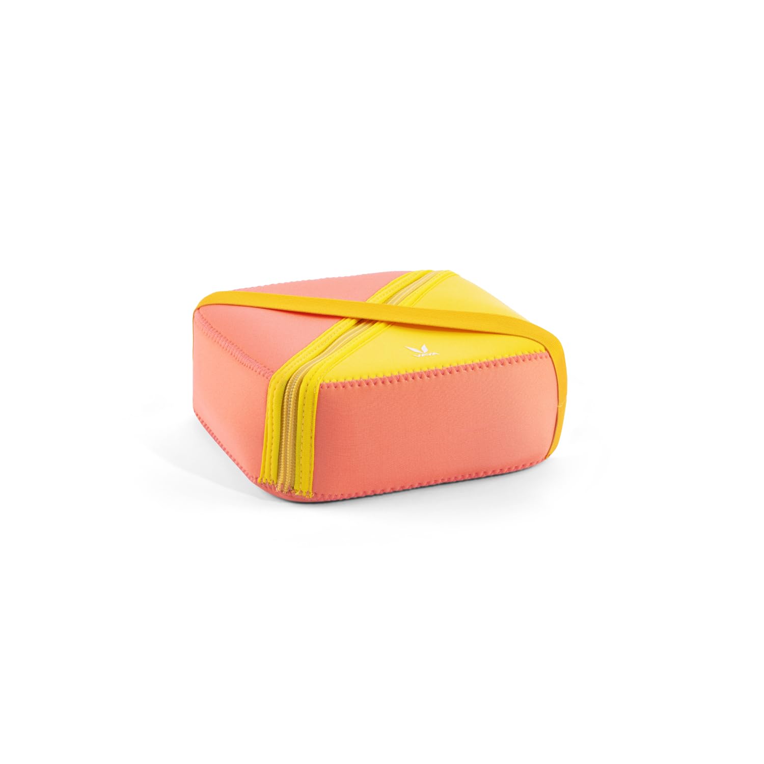 VAYA Bento Lunch Bag for Kids, Lightweight & Durable Tiffin Bag for Bento Box, Compact Lunch Box Bag for School, Office, Picnic & Travel, Easy to Clean, Color – Citrus Pink