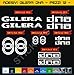 Adhésifs Stickers pegatina GILERA DNA Moto Motorcycle cod. 0557 (Bianco cod. 010)