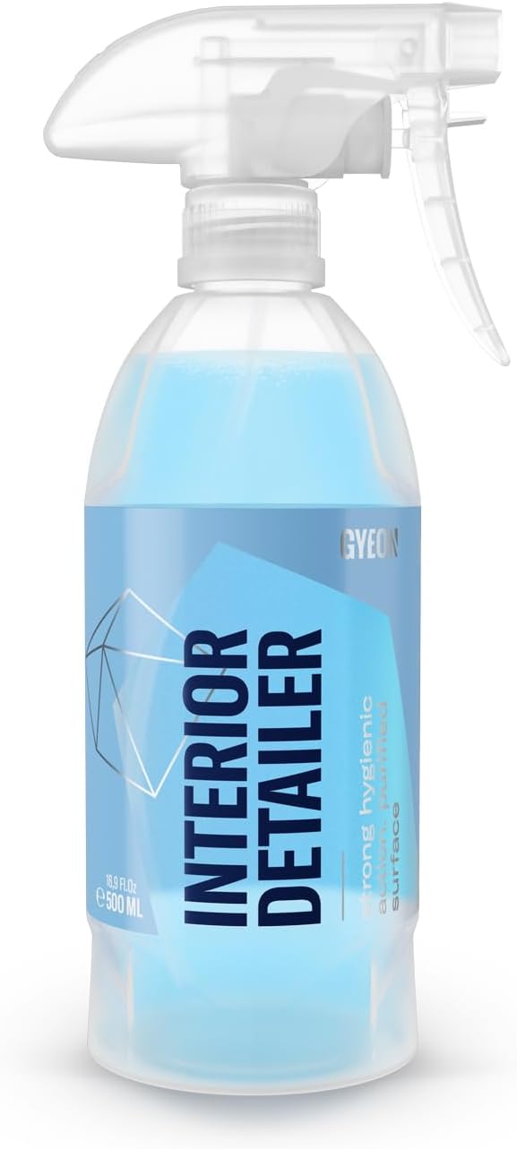 Interior Detailer All‑Surface Car Interior Cleaner Safe on Leather Plastic Textiles Vinyl Dashboard Screen Trim Purify Matte Finish No Shine Residue