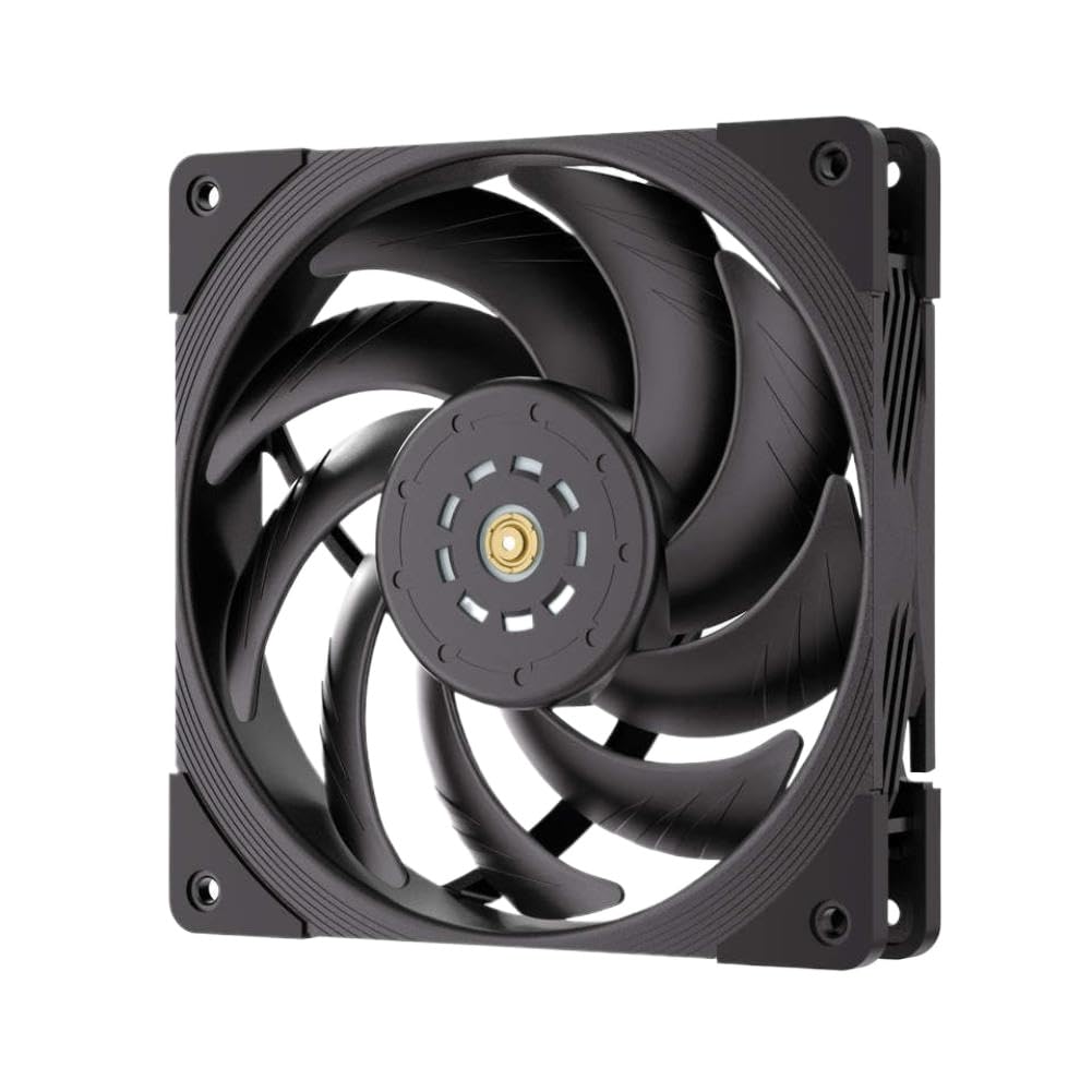 PC Gehäuse Lüfter Teucer T30 PST 14CM S-FDB Hydrauliklager 500-2000RPM 12V 4Pin PWM MAX96.19CFM(T30 PST BK(14CM))