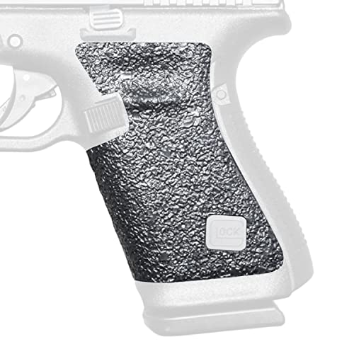 GripOn Textured Rubber Grip Wrap for Gen 5 Glock 19 23 25 32 38 (Black)