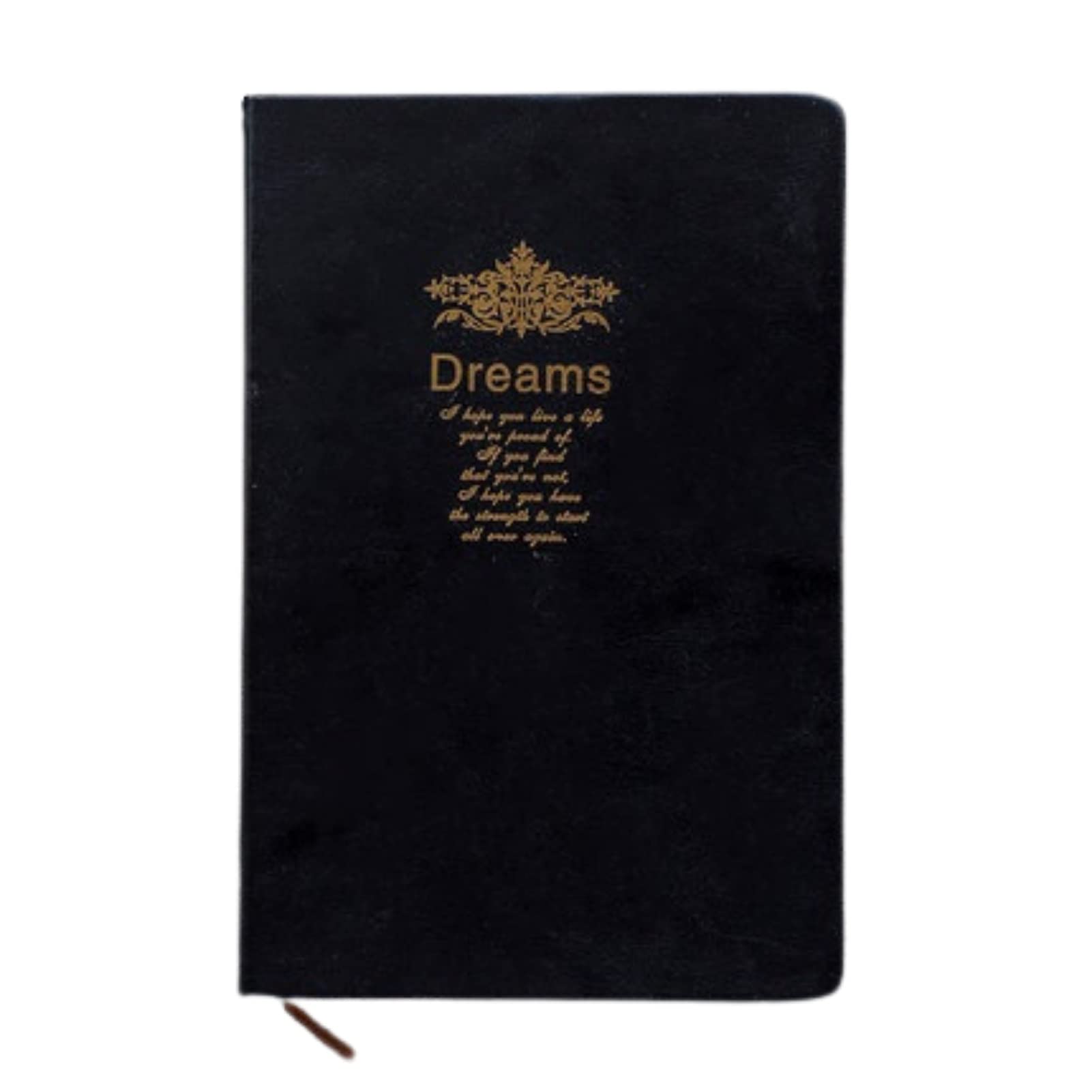 Agenda di Lusso con Stampa a Caldo, Super Spesso retrò Bordo Dorato Vuoto Sogno Stampa a Caldo Morbido Blocco Note Grande Dipinto Scrivere diario cancelleria Giornale,s