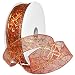 Morex Ribbon 7430.40/50-934 French Wired Polyester Mars Ribbon, 1 1/2" x 50 yd, Red/Gold