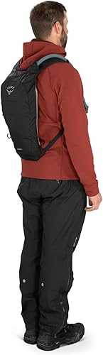 Miniatura 10 de Osprey Glade 5L Mochila de esquí y snowboard con depósito de agua hidráulico, color negro Negro -,Azul (Cascade Blue),Borgoña Moody