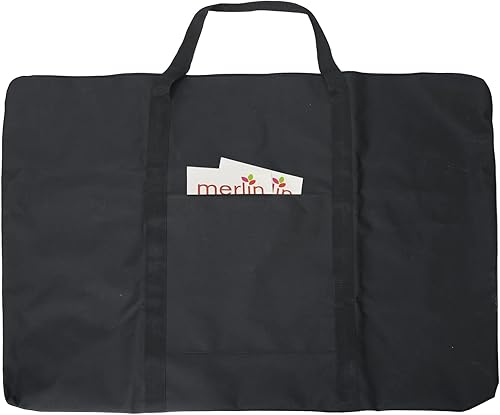 Cupohus Bolsa de arte impermeable de 25 x 37 pulgadas para obras de arte de 24 x 36 pulgadas con bolsillos exteriores y asa, bolsa de almacenamiento