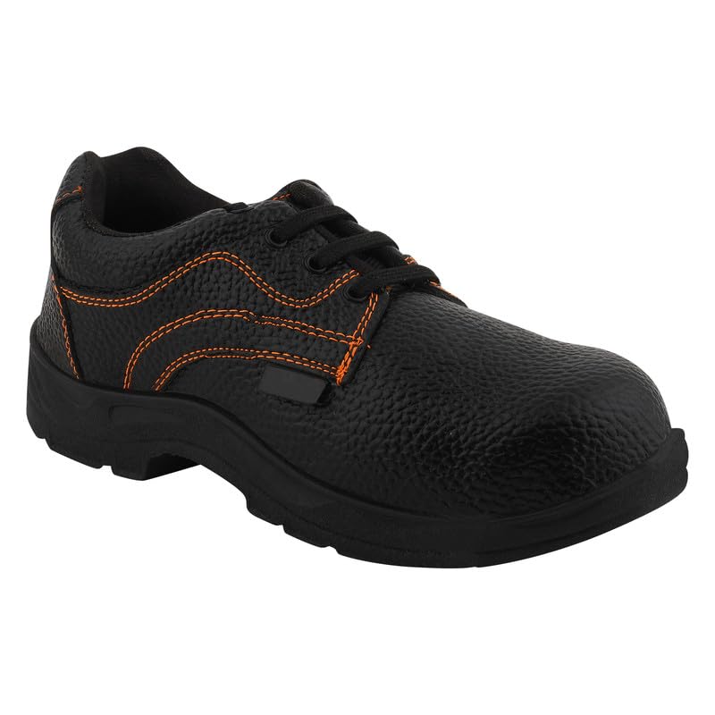 Elecant Men Safety Shoes Construction Shoes Heavy Duty Steel Toe Shoes (M2-C2-Black-Shoes-8) (B0CS9SVP6P) Amazon Price History, Amazon Price Tracker