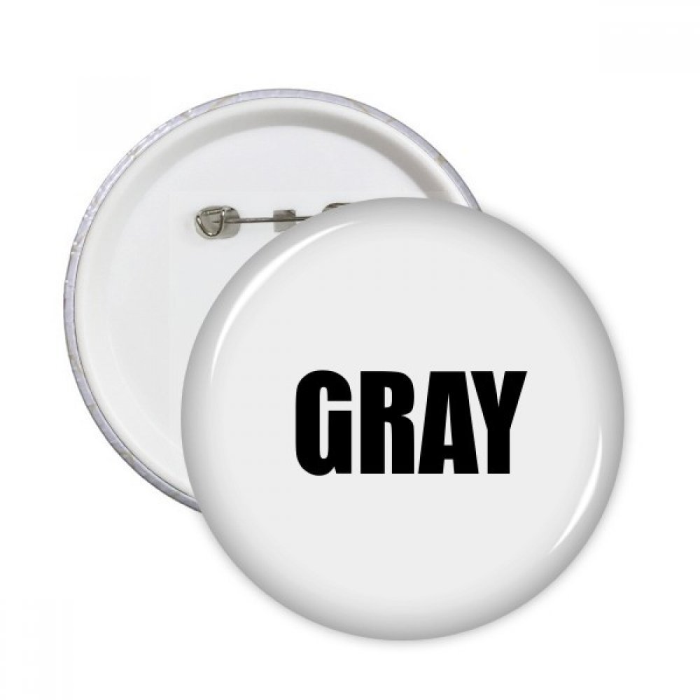 Pins badge rond noir DIYthinker avec fixation sécurisée vêtement S - 3
