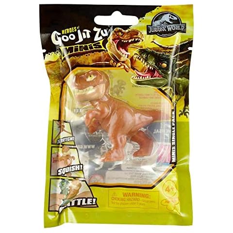 GRANDI GIOCHI - Goo Jit Zu Dinosaurs Jurassic World Minis 8 assorted dinosaurs (GJT27000) Cover