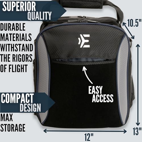 Pilot Bag - The Venture Flight Bag For Pilots - Fits All Aviation Travel Flight Gear Including Your Pilot Kneeboard, Ipad, And Aviation Headset - Pilot Flight Bag2