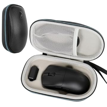 Capa rígida de viagem compatível com mouse sem fio Razer Viper V3 Pro/Logitech G pro X Superlight - à prova d'água e resistente a arranhões