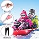 KLYNGTSK 4 Stück Fäustlinge Clip Kinder Handschuhe Clip Verstellbare Handschuheclips Mützen Clips Elastische Hutclips Handschuh Klammer Edelstahl Handschuhhalter Clip für Handschuhe Mützen, Rosa