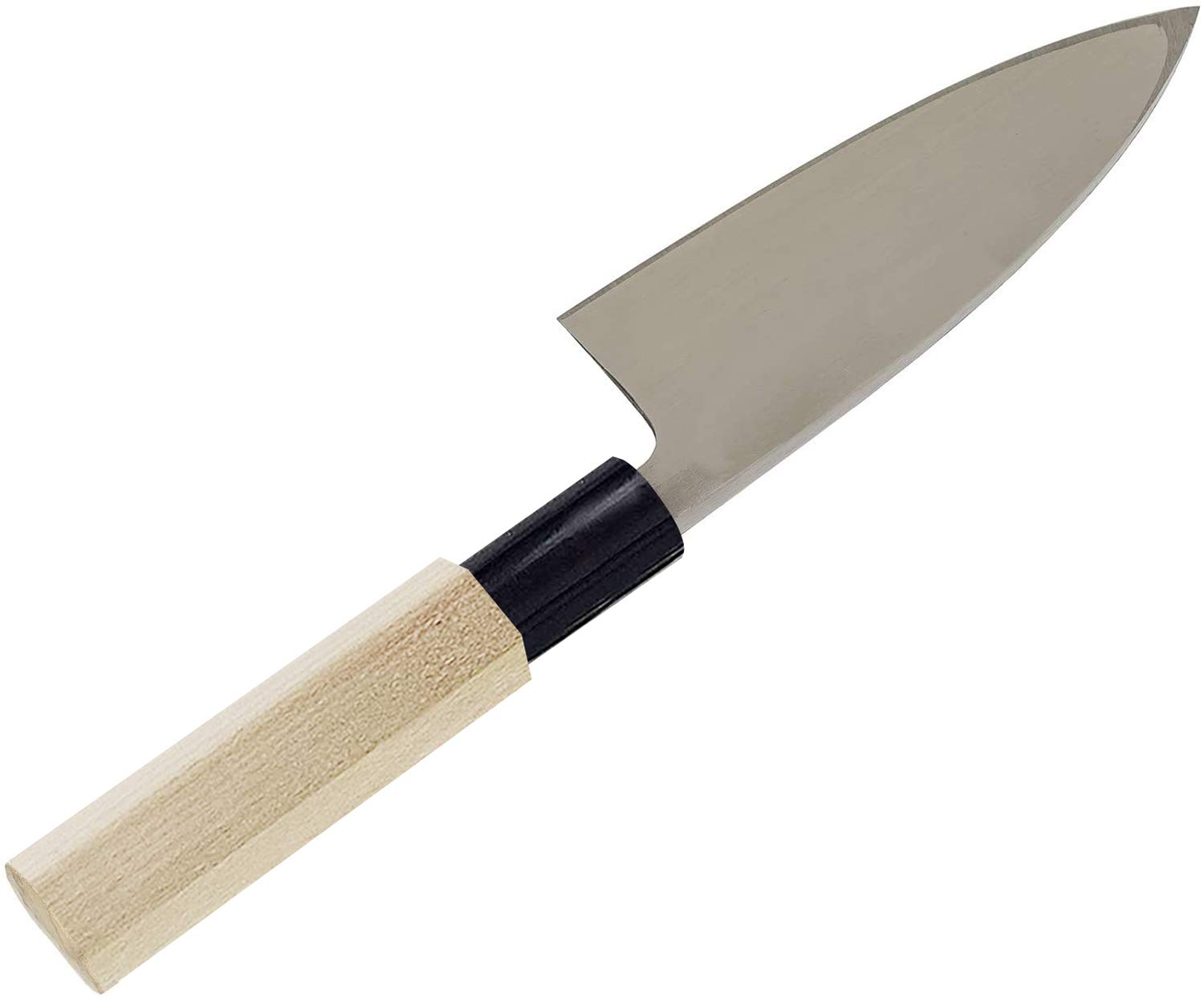 Amazon｜堺刀司 出刃包丁 シルバー 120mm 正重 出刃 A-10010｜重箱