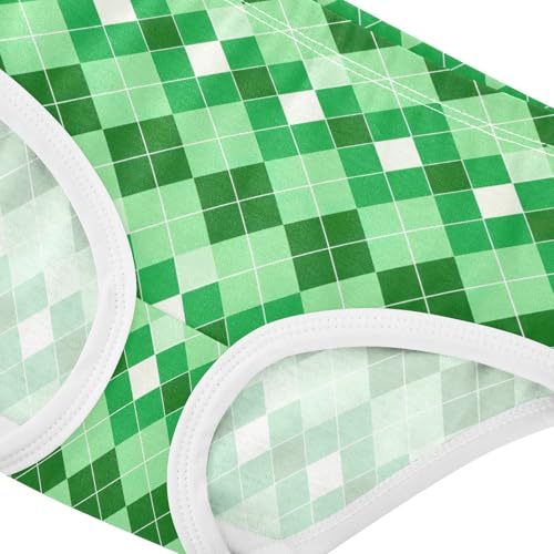 Joisal Artistic Toddlers Underwear Floral 2t Cotton Cute Panties Girl Aesthetic Plaid Green Briefs Girls Undies4