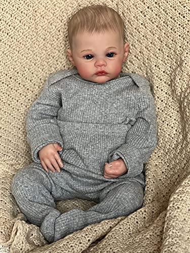 Muñeco Bebé Reborn Realista 19 Pulgadas Cuerpo Suave miniatura 4