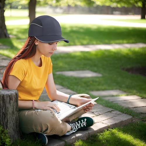 Gorro para correr con casco de bicicleta ajustable y carcasa transpirable extraíble 2