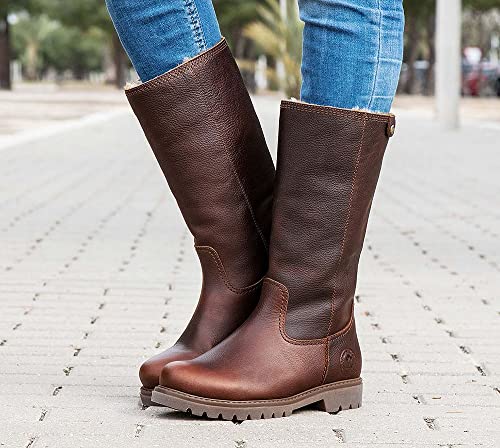 Panama Jack Women's Classic Knee high Boot, Brown, 72