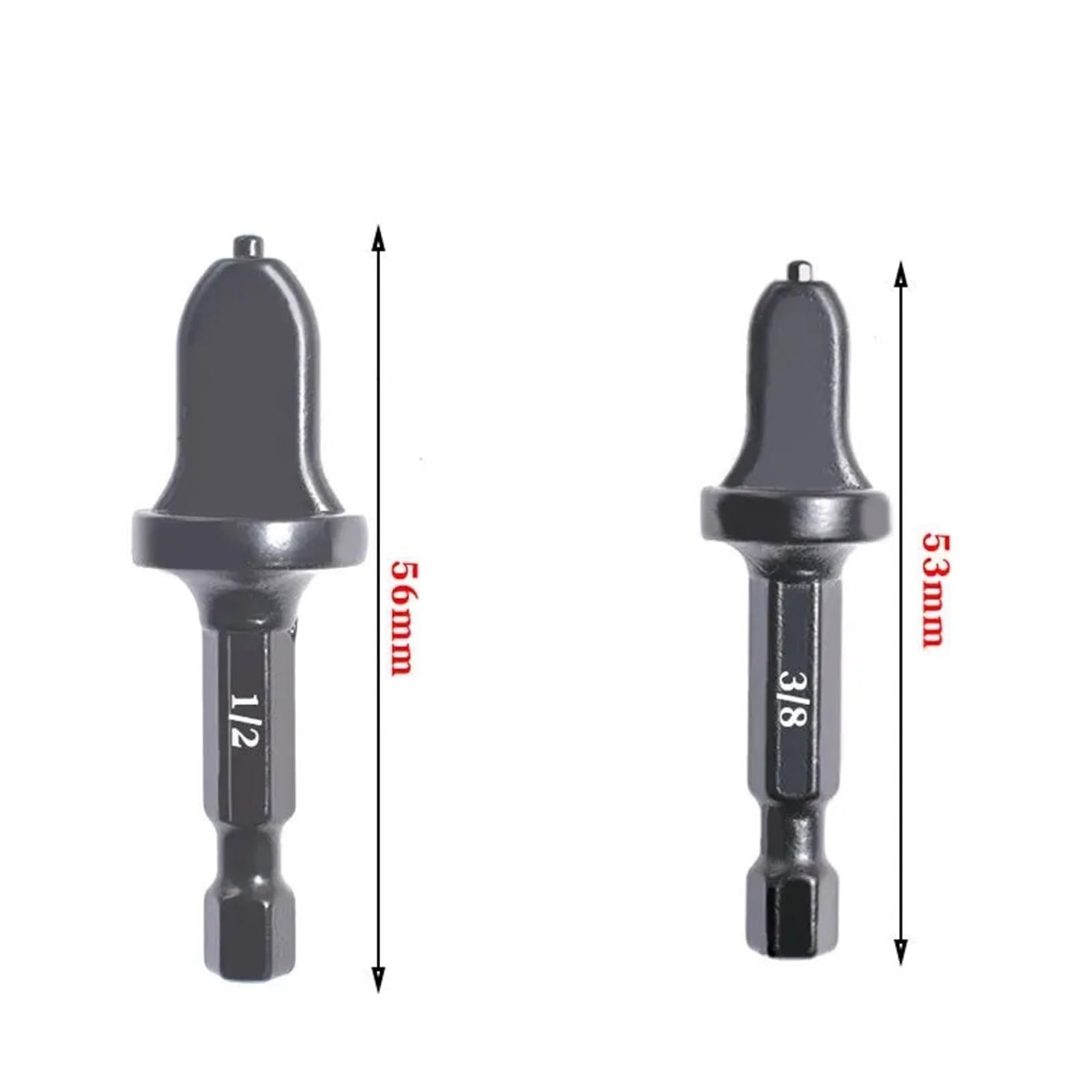Expansor De Tubo De Mango Hexagonal, 5 Uds., 1/2, 1/4, 3/4, 5/8, 3/8 Pulgadas, Juego De Herramientas De Abocardado Giratorio For Aire Acondicionado