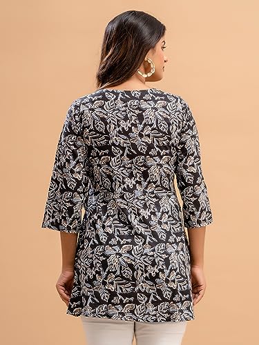 Image of feranoid Women Cotton Angrakha Kurti