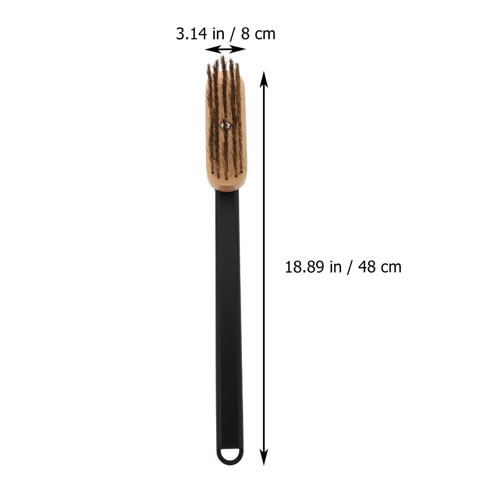Cepillo de Cobre de 40 Cm para Limpieza de Hornos y Parrillas, Fregadora Multifuncional Herramienta Resistente para Limpiar Azulejos y Acuarios