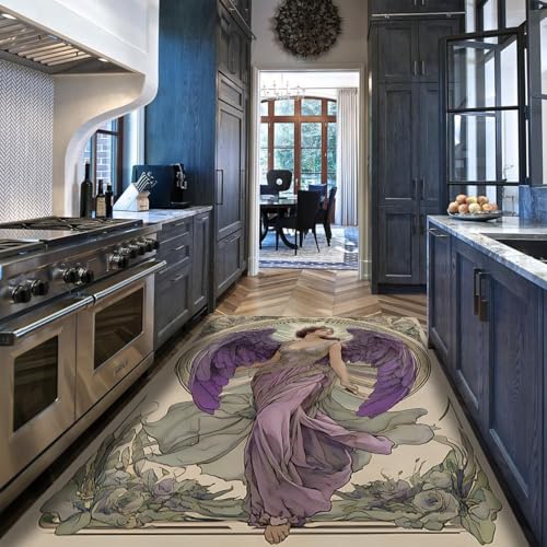 �A�[���E�k�[���H�[ �p�[�v�� Goddess Washable 180x240cm �G���A���O �t�F�U�[�h�E�B���O �X���b�v�h�~ �x�b�h�T�C�h �����i�[ �t���[�����p�^�[�� ���[�p�C�� �I�t�B�X �J�[�y�b�g �~���`���X�^�C�� �A���_�[�e�[�u�� �X���[�}�b�g