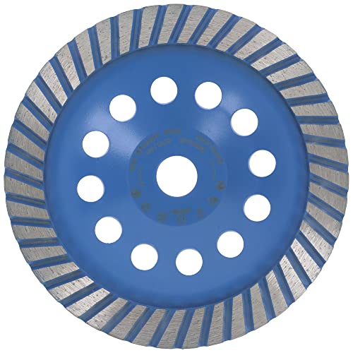 PRODIAMANT Fächer Diamantschleiftopf 180 mm x 22,2 mm Profiqualität für Beton, Naturstein, Mauerwerk, Estrich, universal Schleifteller