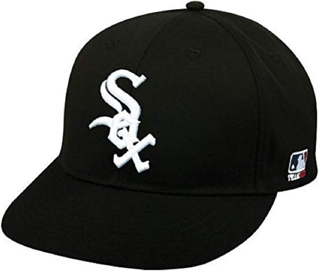 Outdoor Cap 2013 Adult FLAT BRIM Chicago White Sox Home Black Hat MLB Adjustable