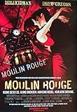 Moulin Rouge Nicole Kidman Filmposter gerollt A3 29x42