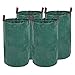 Produktbild 4er Gartenabfallsack 272L selbststehend Gartensäcke Laubsack Gartenabfälle Tasche faltbar