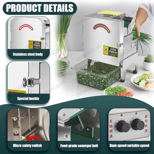 Cortadora Eléctrica Compacta para Verduras 300W miniatura 5