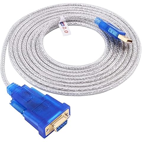 DTech Adaptador USB a Serie de 3m con Chip FTDI Cover