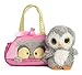 Aurora® Fashionable Fancy Pals™ Peek-A-Boo™ Owl Stuffed Animal - Plush with Stylish Purse for Dress Up Fun - Perfect for Kids 3+ Years, Costumes, and Birthdays - Multicolor 7.5 Inches